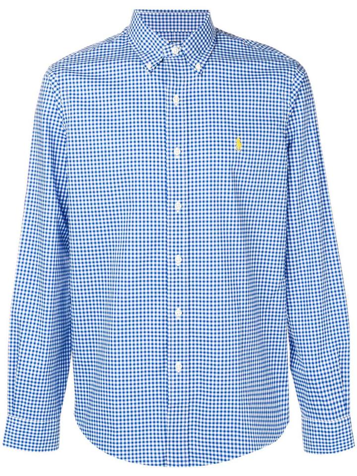 Ralph Lauren Embroidered Logo Shirt - Blue