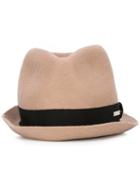 Dsquared2 Trilby Hat, Men's, Size: Small, Nude/neutrals, Wool