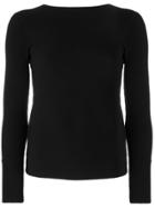 Helmut Lang Technical Tie Back Top - Black