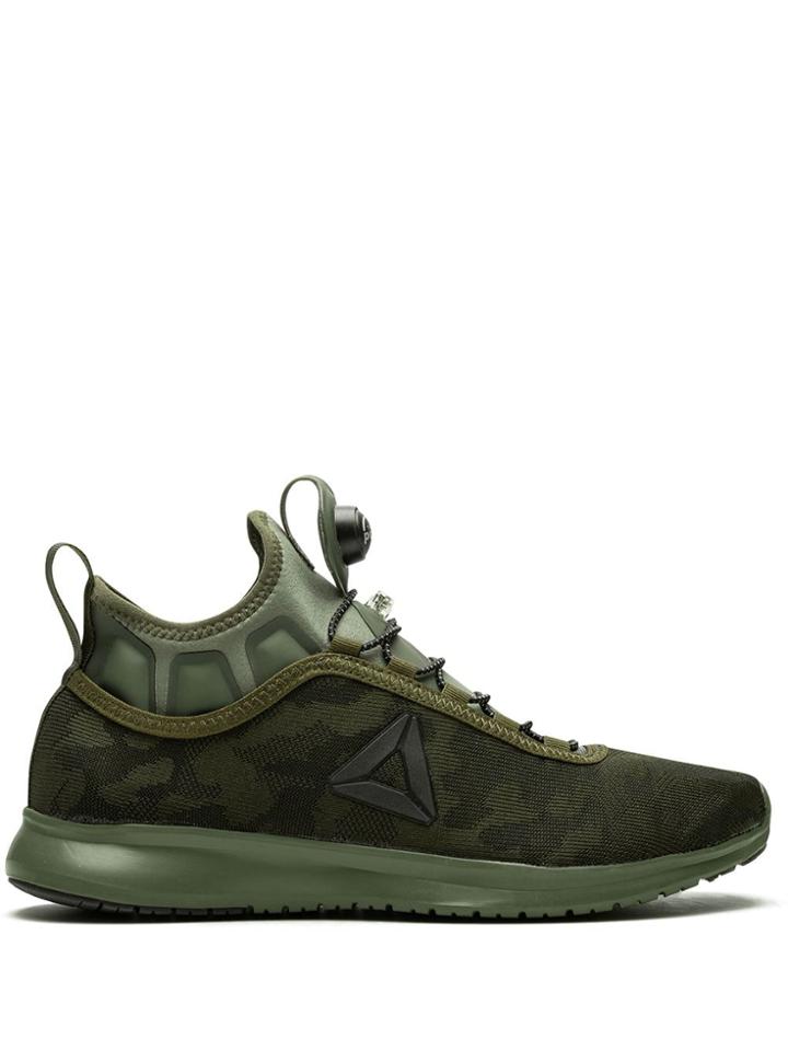 Reebok Pump Plus Camo Sneakers - Green