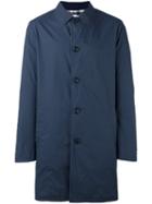 Etro Shirt Jacket, Men's, Size: 54, Blue, Cotton/polyamide/polyurethane