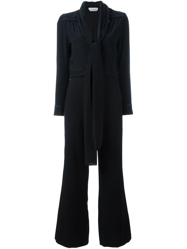 See By Chloé Embroidered Detail Flared Jumpsuit