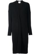 Dkny Open Front Cardi-coat - Black
