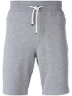 Brunello Cucinelli Drawstring Sweatshorts, Men's, Size: Large, Grey, Cotton/polyamide
