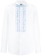 Dsquared2 Embroidered Fitted Shirt - White