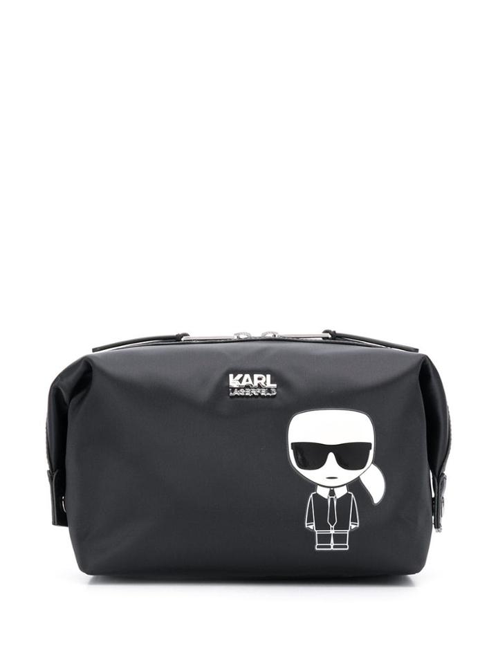 Karl Lagerfeld K/ikonik Washbag Karl - Black