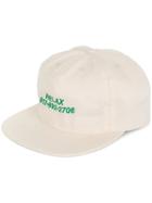 Call Me 917 Relax Baseball Cap - White