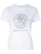 Société Anonyme - Scribble Logo T-shirt - Women - Cotton - M, White, Cotton
