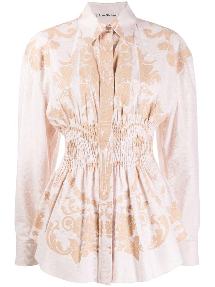 Acne Studios Cinched Blouse - Neutrals