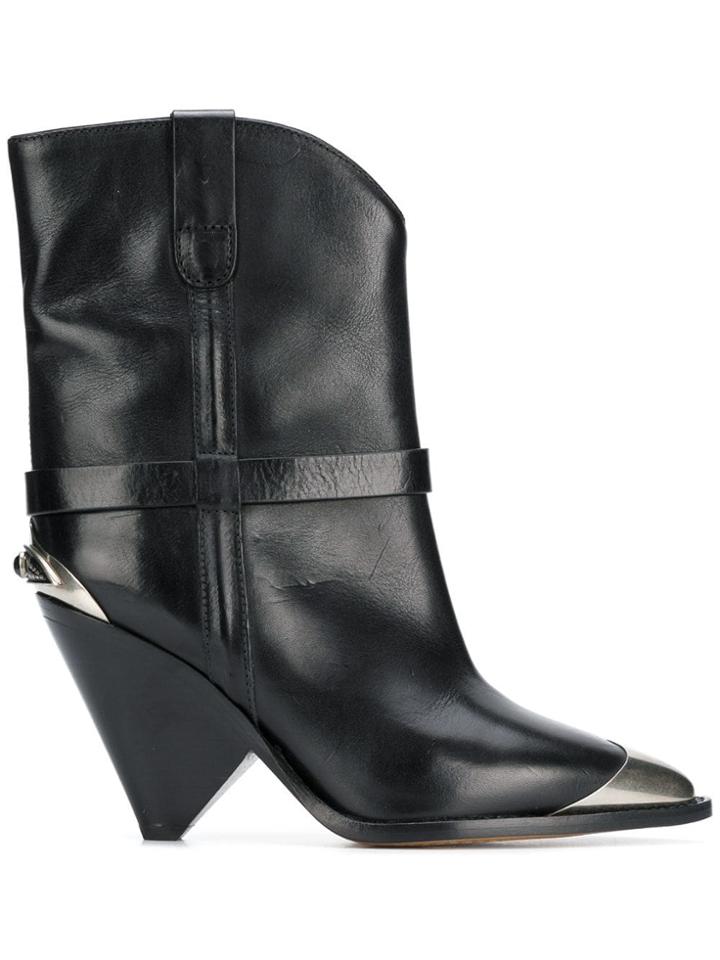 Isabel Marant Large Ankle Boots - Black