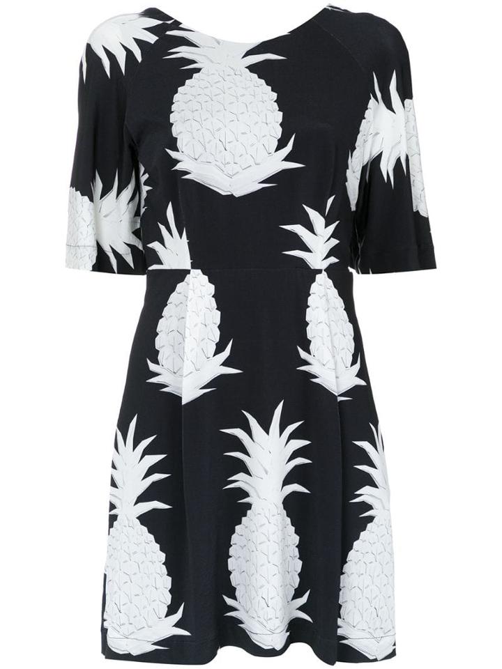 Osklen Abacai Cut Dress - Black