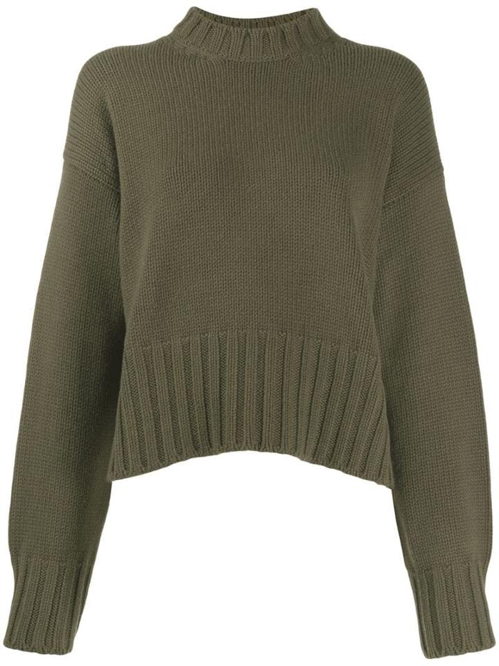 Prada Cashmere Classic Jumper - Green