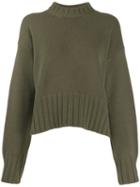 Prada Cashmere Classic Jumper - Green
