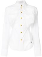 Ports 1961 Mandarin Collar Shirt - Green