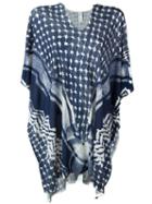 Lala Berlin Fine Knit Printed Poncho