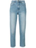A.p.c. Standard Fringed Jeans - Blue