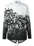 Dsquared2 Graffiti Print Shirt