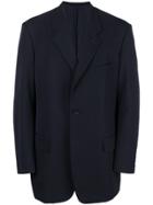 Yohji Yamamoto Vintage Oversized Blazer - Blue