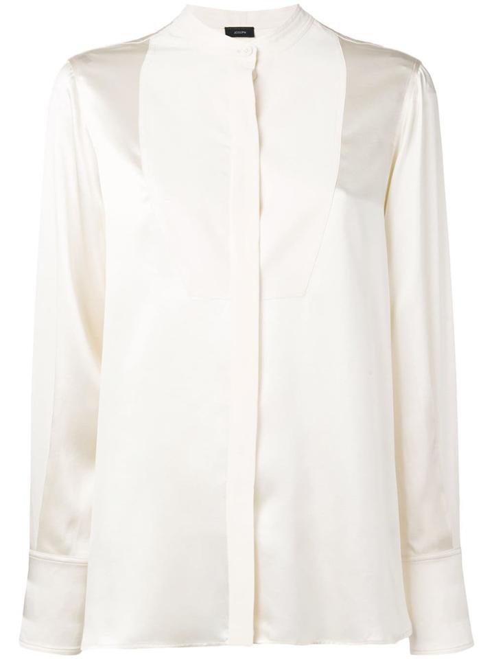 Joseph Twain Satin Blouse - Neutrals