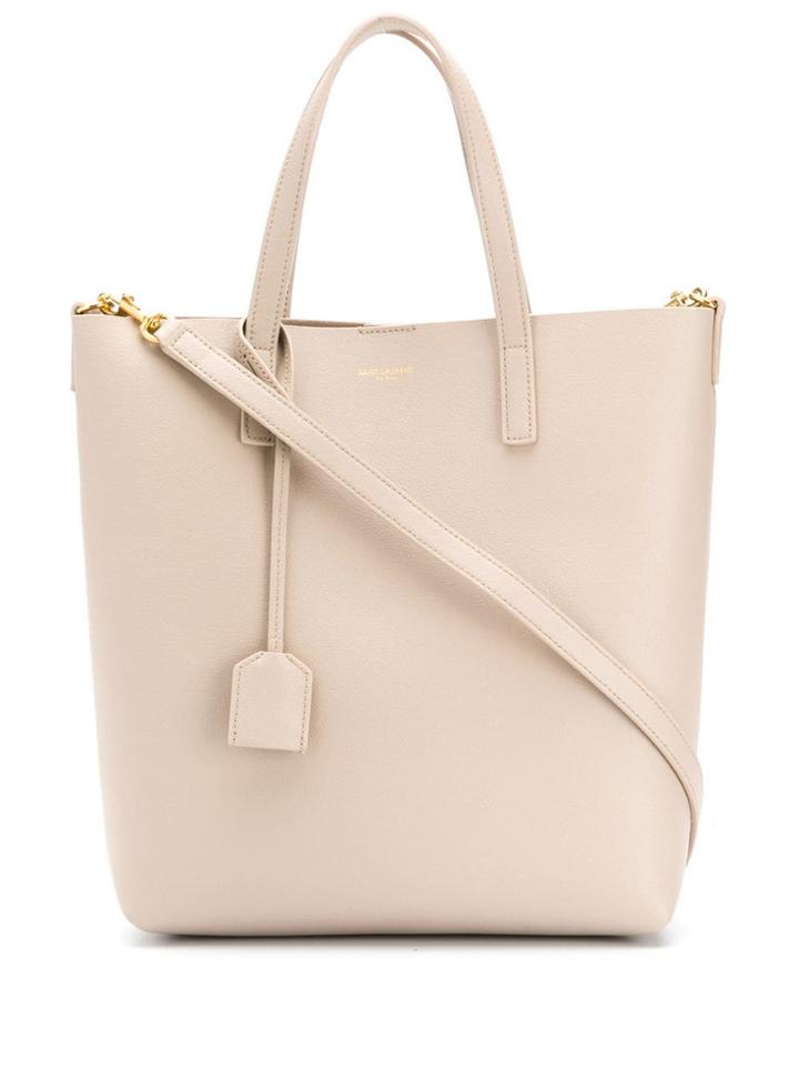 Saint Laurent Top Handles Tote Bag - Neutrals