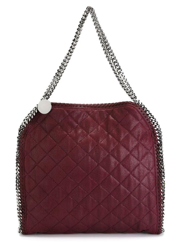 Stella Mccartney 'falabella' Tote, Women's, Red, Polyester/metal (other)