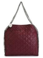 Stella Mccartney 'falabella' Tote, Women's, Red, Polyester/metal (other)