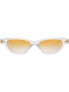 Linda Farrow Cat Eye Sunglasses - Yellow