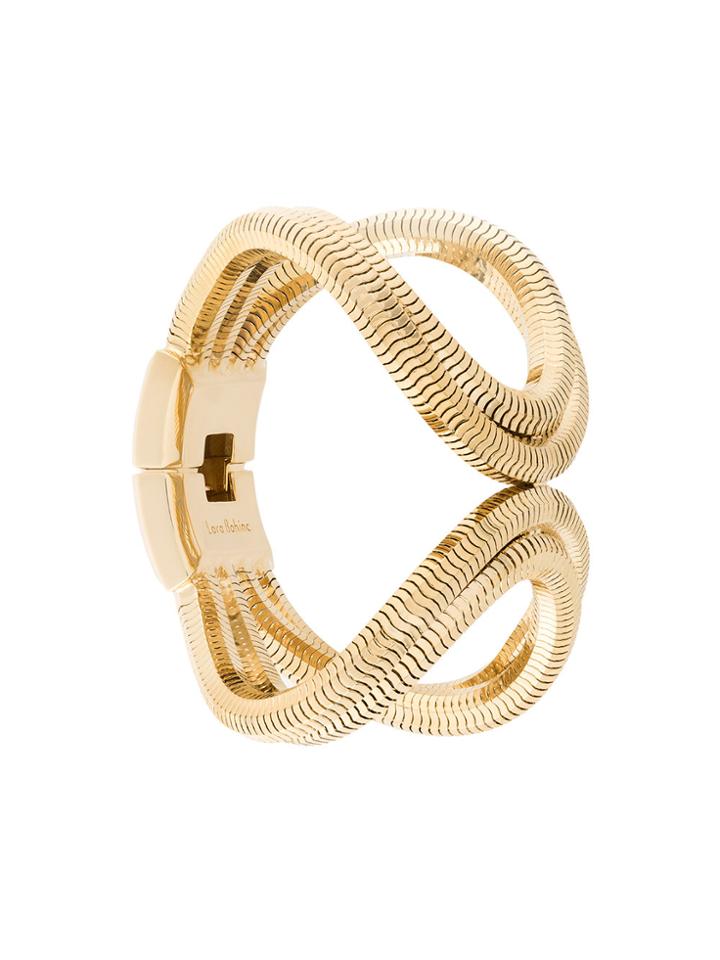 Lara Bohinc Schumacher Double Loop Bracelet - Metallic