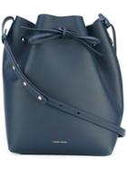 Mansur Gavriel - Bucket Shoulder Bag - Women - Leather - One Size, Blue, Leather