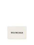 Balenciaga Everyday Logo Mini Wallet - White