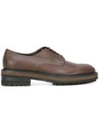 Fratelli Rossetti Chunky Sole Derbies - Brown