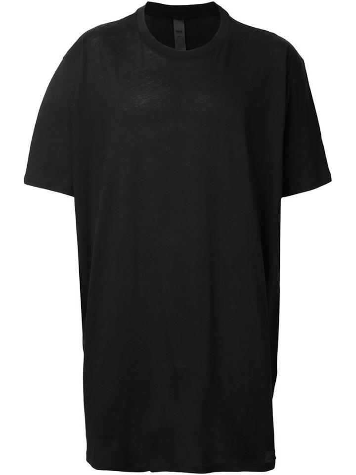 Odeur Oversized T-shirt, Adult Unisex, Size: Xs, Black, Cotton