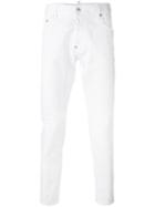Dsquared2 Skinny Jeans, Men's, Size: 42, White, Cotton/spandex/elastane