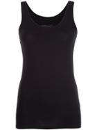 Majestic Filatures Classic Tank Top, Women's, Size: 3, Black, Spandex/elastane/rayon