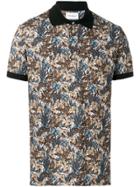 Salvatore Ferragamo Rye Fields Polo Shirt - Neutrals