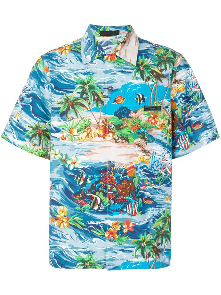 Prada Paradise Print Shirt - Multicolour