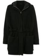Uma Raquel Davidowicz Drexter Hooded Coat - Black