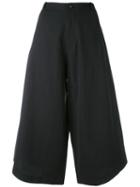 Société Anonyme Summer Cropped Trousers, Women's, Size: 40, Black, Cotton