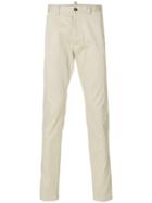 Dsquared2 Slim-fit Chino Trousers - Nude & Neutrals