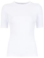 Lilly Sarti Ribbed T-shirt - White