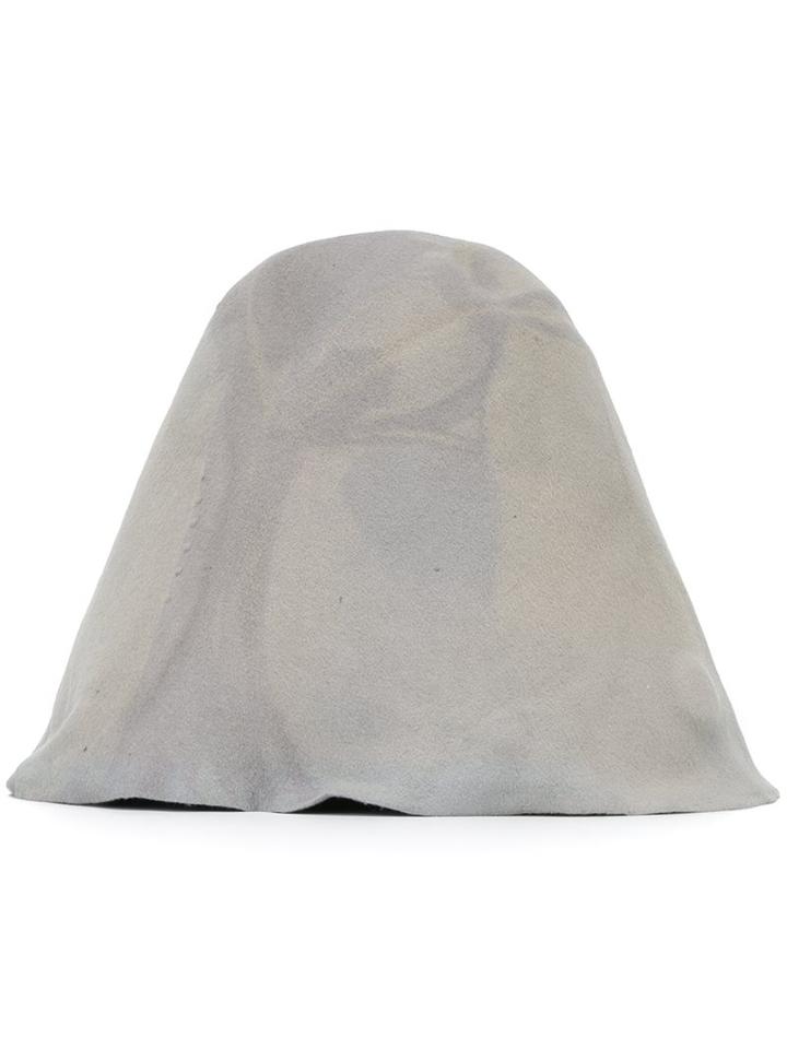 Comme Des Garçons Shirt Felt Hat, Men's, Grey, Wool