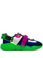 Moschino Fluo Teddy Sneakers - White