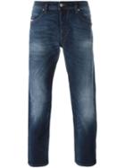 Diesel Belther 0853r Jeans, Men's, Size: 34/32, Blue, Cotton/spandex/elastane