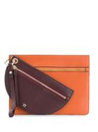 Tila March Annabelle Clutch - Brown