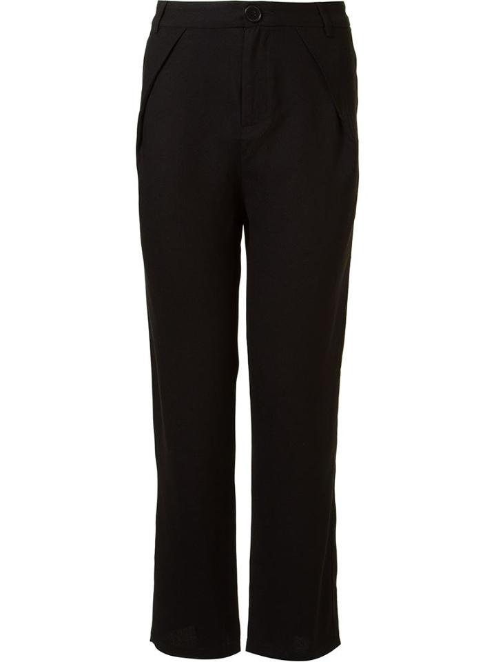 Uma Raquel Davidowicz Palma Trousers, Women's, Size: 40, Black, Acetate/viscose