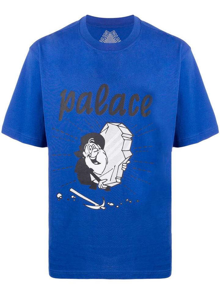Palace Nugget Print T-shirt - Blue