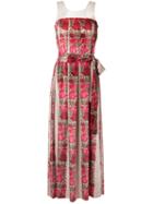 Cecilia Prado - Printed Gown - Women - Polyester/spandex/elastane - P, Pink, Polyester/spandex/elastane