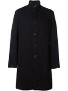Individual Sentiments Woven Work Coat, Men's, Size: 3, Blue, Cotton