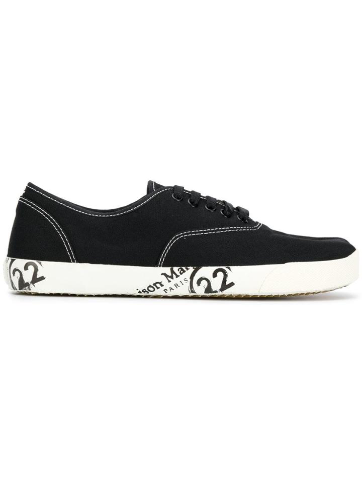Maison Margiela Tabi Low-top Sneakers - Black