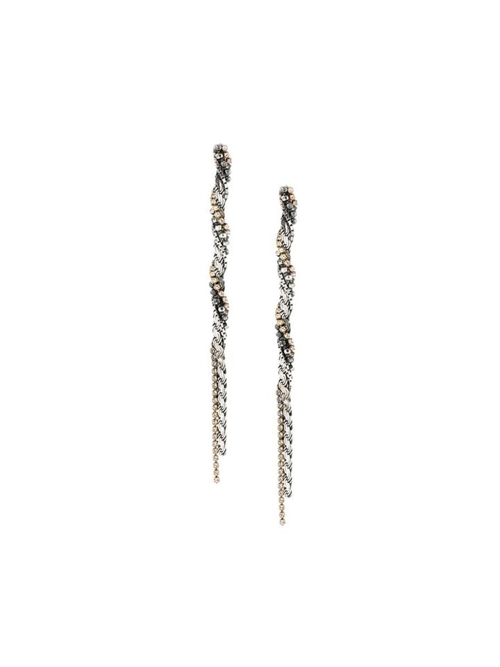 Iosselliani 'silver Heritage' Tangled Earrings - Metallic